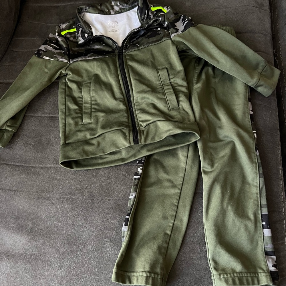 Athletic Works - Zip Up Jacket/Sweatpants Set - 3T